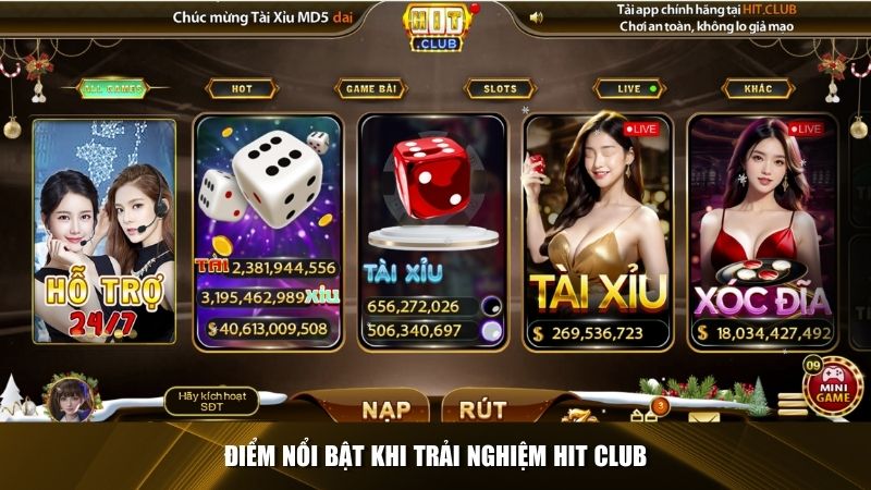 Hit Club nhà cái tài xỉu uy tín chuyên nghiệp